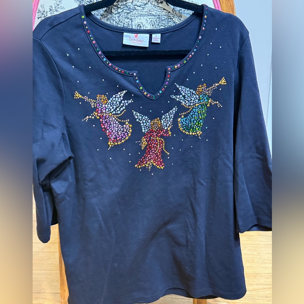 Holiday Half sleeve shirt. 100% cotton Blue
